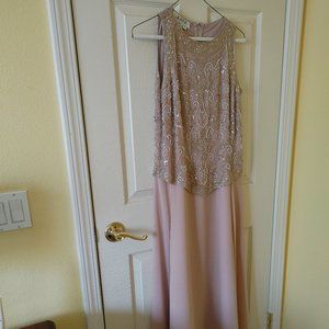 Formal Dress Size 6 - Champagne Color - Never Worn